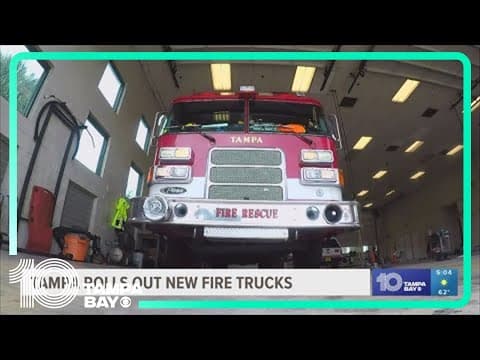 Tampa rolls out 1st vehicles of new fleet, hoping to improve emergency response times