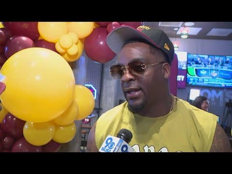 Commanders host NFL Draft party