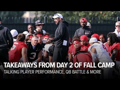 Biggest takeaways from Day 2 of Ohio State's fall camp