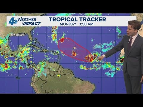 Monday 8 AM Tropical Update: One spot in distant Atlantic Ocean could develop later this week