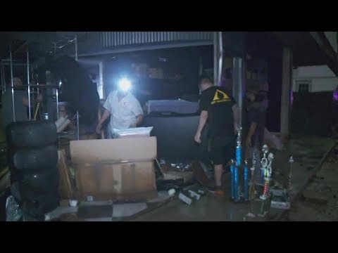 Tornado causes damage on West Bank