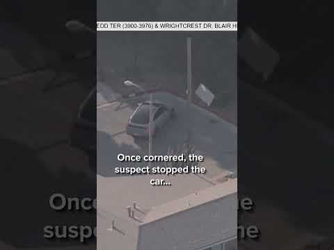 Baby in car during California chase