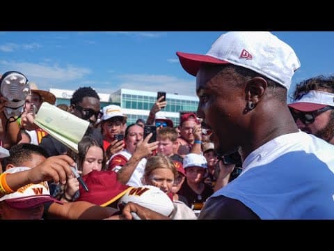 Commanders' offense 'a work in progress' with some starters on the sidelines