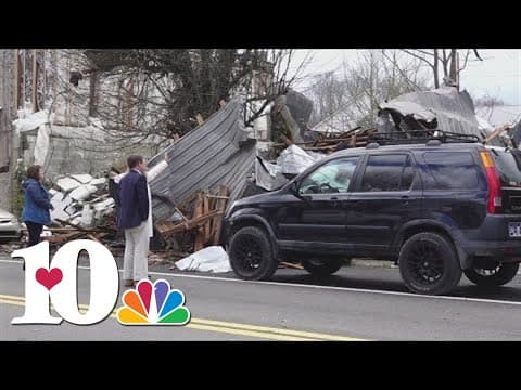 Community rallies together after tornado blows through Sunbright, Tenn.