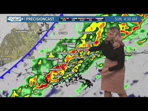 New Orleans Weather: Cooler on Thursday and Friday, warmer with storms late Saturday, early Sunday