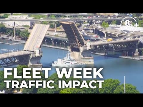Fleet Week ship departures to disrupt Portland transit during Monday morning commute