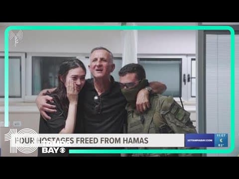 Four hostages have been rescued from Gaza. Here's what we know about them.