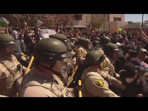 What charges do pro-Palestine UC San Diego protesters face?