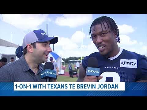 KHOU 11 goes 1-on-1 with Houston Texans TE Brevin Jordan
