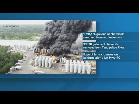 Roseland Explosion Cleanup: 1.8M Gallons of Chemicals Removed