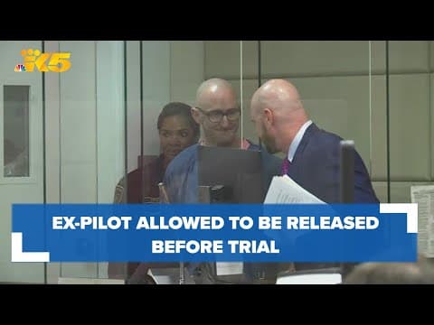 Judge allows ex-Alaska Airlines pilot who tried to cut plane's engines to be released before trial