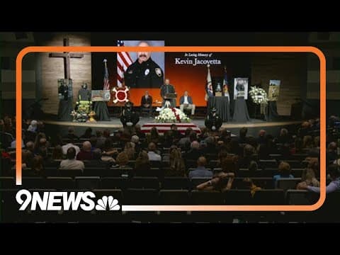 Arvada honors firefighter Kevin Jacovetta with procession and service