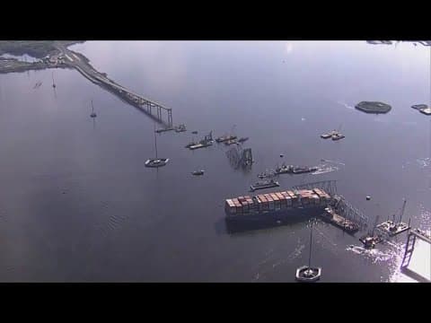 NOW: Maryland Gov. Wes Moore Unveils New Key Bridge Design