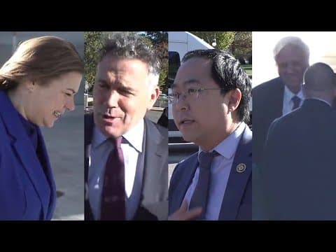 New U.S. senators | Dave McCormick, Andy Kim, Elissa Slotkin, Jim Justice arrive on Capitol Hill