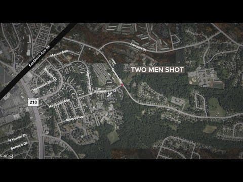 2 men shot in Oxon Hill, Maryland