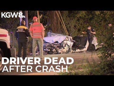 Driver dead after crash in Aloha