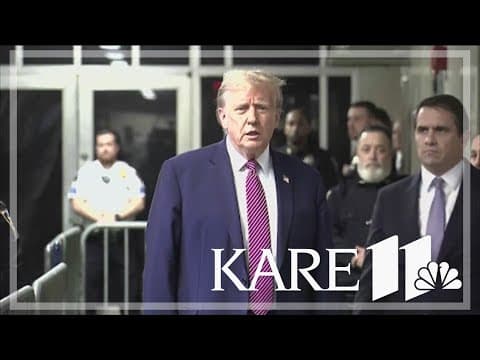 Opening statements for Donald Trump's trial start tomorrow