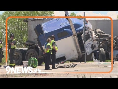 U.S. 85 in Commerce City reopens after multi-vehicle crash
