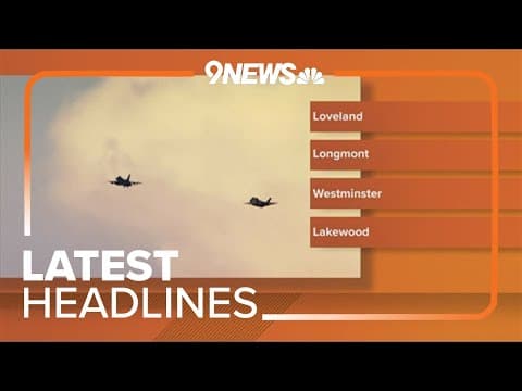 Latest headlines | Colorado Air National Guard conducts flyovers for Veterans Day