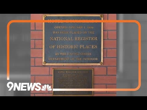 Historic Colorado hotel acquired, renovation announced