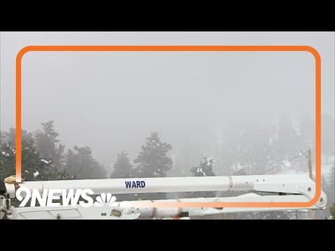 Heavy fog, snow piles make for unsafe driving conditions