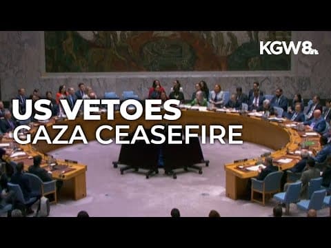 US votes against Gaza ceasefire