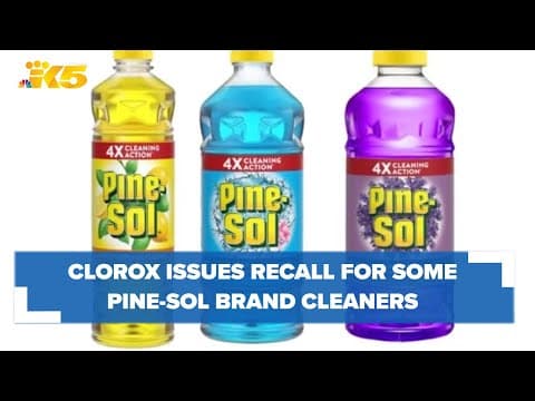 Clorox recalling Pine-Sol
