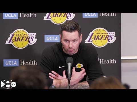 Dallas Mavericks vs. LA Lakers | Lakers Coach JJ Redick Full Postgame Press Conference (4.9.25)