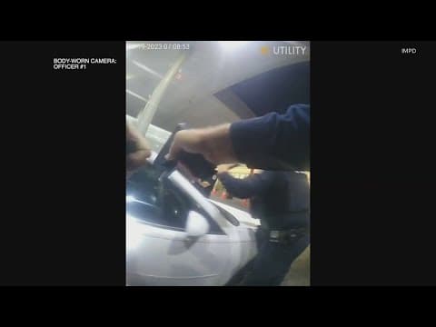 IMPD releases edited video of October police shooting at Shelby Street Speedway gas station