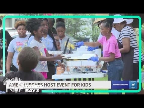 18 AME churches host event for kids in Tampa