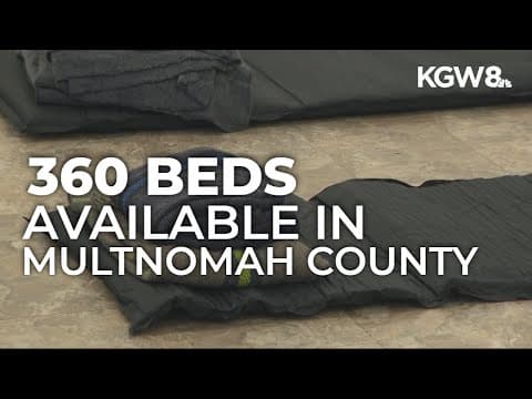 Multnomah County declares emergency, opens shelters for severe weather