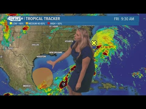 Tropical update: Latest on possible development in southwestern Gulf of Mexico