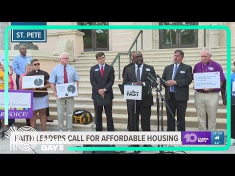 Local faith leaders call for affordable housing