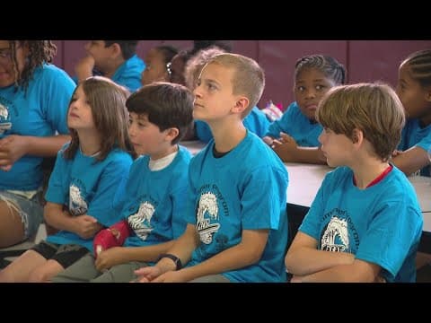 Students attend IMPD's G.R.E.A.T. Camp