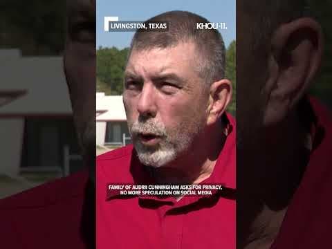 Audrii Cunningham's family asks for privacy as search for missing girl continues #shorts