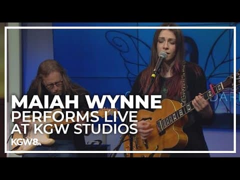 Maiah Wynne performs "Butterfly" and "Come On" live in the KGW Studio