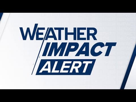 Watch Live: Heavy rain and storms early Tuesday morning