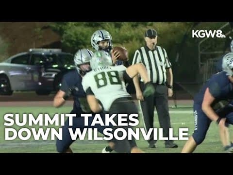 #2 Summit takes down #1 Wilsonville | Friday Night Football