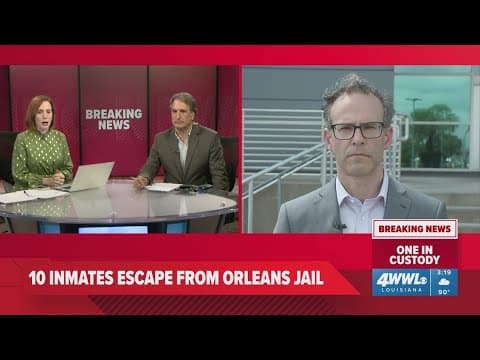 Latest Coverage: Authorities believe jail escape was 'inside job' in New Orleans