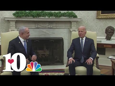 Biden working towards a ceasefire in Gaza, speaks to Netanyahu