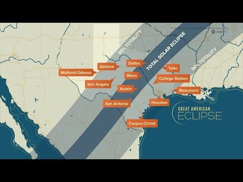 April 8 solar eclipse: Flight from Texas to Michigan will follow path of totality