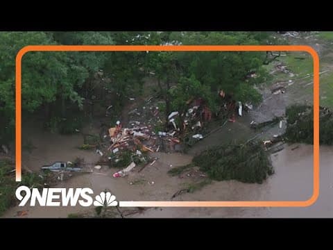 Desperate search for survivors continuing after flooding in Texas