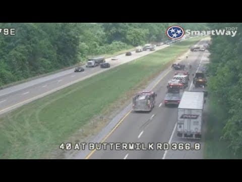 Two dead after crash that backed up I-40 in Knoxville for hours