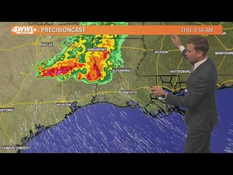New Orleans Weather: Rain possible Thursday and Friday