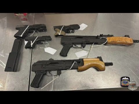 Crime blitz in northeast Columbus results in 25 arrests, 24 guns seized