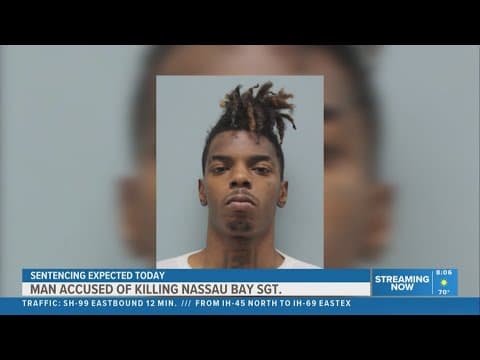 Sentencing expected for man who killed Nassau Bay officer