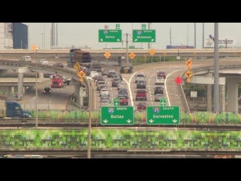 Road conditions in Houston area for Thanksgiving holiday