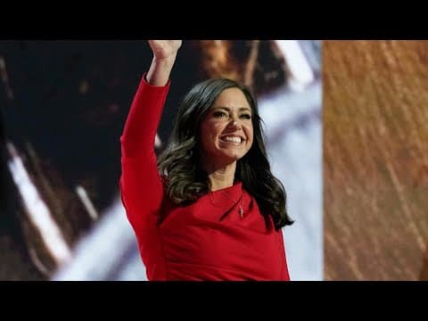 Alabama Sen. Katie Britt speaks in favor of Donald Trump at 2024 RNC