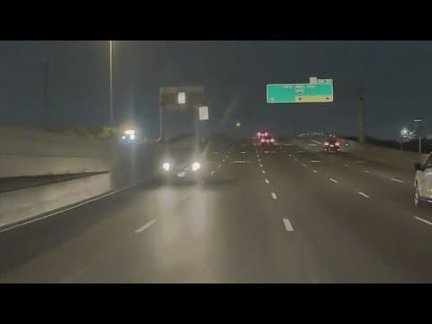 Wrong-way driver causes crash, chaos on I-45, witnesses say