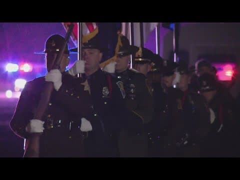 Memorial service honors fallen police officers